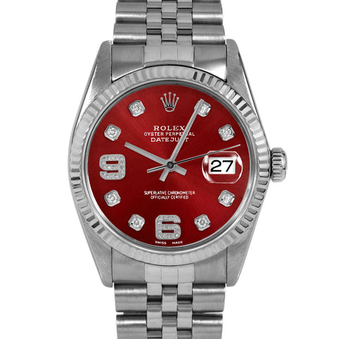 Rolex Datejust 36mm | 16014-RED-8DA69-FLT-JBL