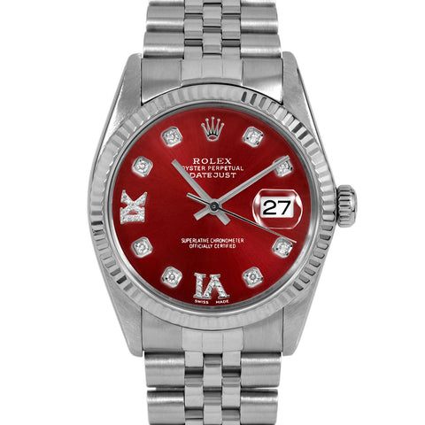 Rolex Datejust 36mm | 16014-RED-8DR69-FLT-JBL