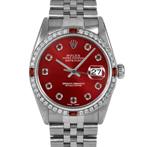 Rolex Datejust 36mm | 16014-RED-RBY-AM-4RBY-JBL