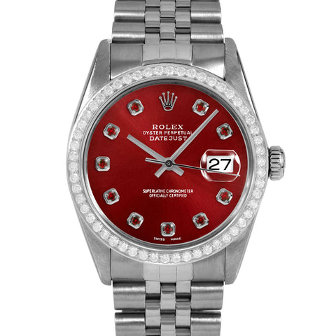 Rolex Datejust 36mm | 16014-RED-RBY-AM-BDS-JBL