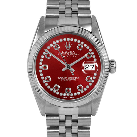 Rolex Datejust 36mm | 16014-RED-STRR-FLT-JBL