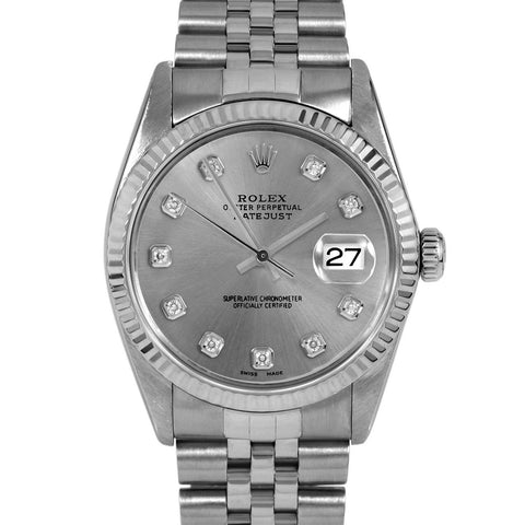 Rolex Datejust 36mm | 16014-SLT-DIA-AM-FLT-JBL