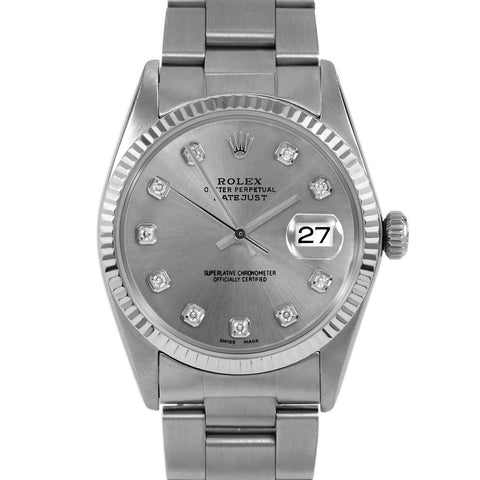 Rolex Datejust 36mm | 16014-SLT-DIA-AM-FLT-OYS