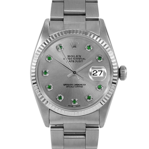 Rolex Datejust 36mm | 16014-SLT-EMD-AM-FLT-OYS