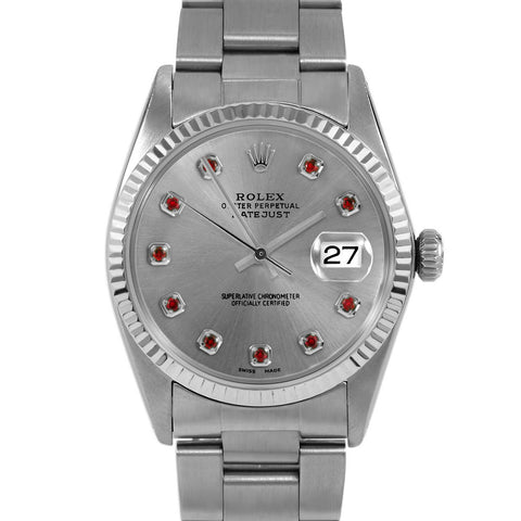 Rolex Datejust 36mm | 16014-SLT-RBY-AM-FLT-OYS