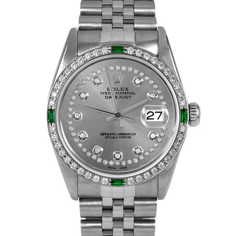 Rolex Datejust 36mm | 16014-SLT-STRD-4EMD-JBL