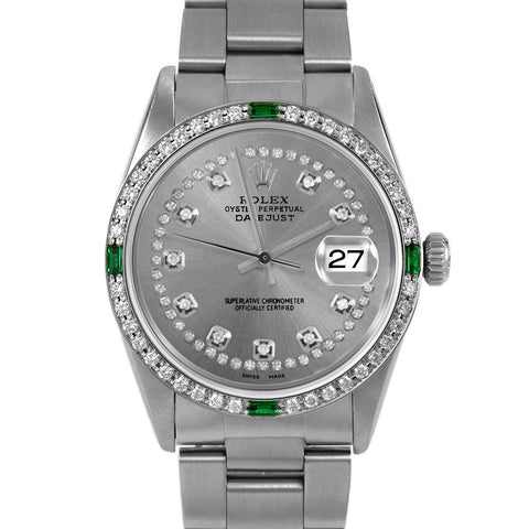 Rolex Datejust 36mm | 16014-SLT-STRD-4EMD-OYS