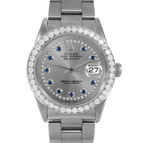 Rolex Datejust 36mm | 16014-SLT-STRS-25CT-OYS