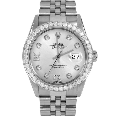 Rolex Datejust 36mm | 16014-SLV-8DR69-25CT-JBL