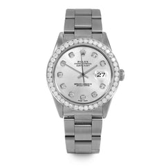 Rolex Datejust 36mm | 16014-SLV-DIA-AM-25CT-OYS