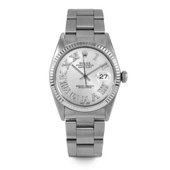Rolex Datejust 36mm | 16014-SLV-FDR-FLT-OYS
