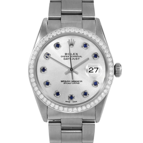 Rolex Datejust 36mm | 16014-SLV-SPH-AM-BDS-OYS