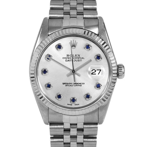 Rolex Datejust 36mm | 16014-SLV-SPH-AM-FLT-JBL