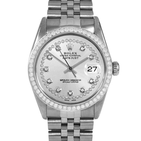 Rolex Datejust 36mm | 16014-SLV-STRD-BDS-JBL