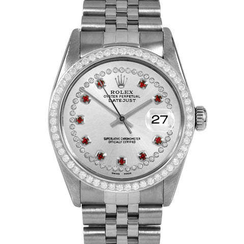 Rolex Datejust 36mm | 16014-SLV-STRR-BDS-JBL