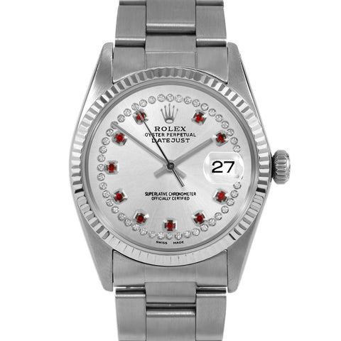 Rolex Datejust 36mm | 16014-SLV-STRR-FLT-OYS