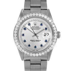 Rolex Datejust 36mm | 16014-SLV-STRS-25CT-OYS