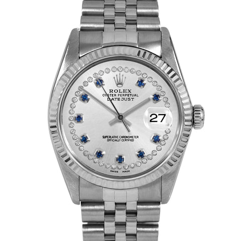 Rolex Datejust 36mm | 16014-SLV-STRS-FLT-JBL