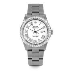 Rolex Datejust 36mm | 16014-WHT-FDR-25CT-OYS