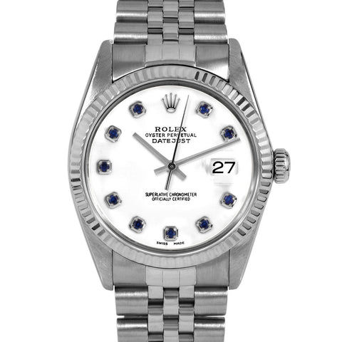 Rolex Datejust 36mm | 16014-WHT-SPH-AM-FLT-JBL