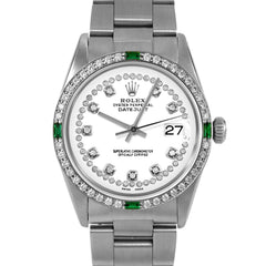 Rolex Datejust 36mm | 16014-WHT-STRD-4EMD-OYS