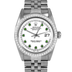 Rolex Datejust 36mm | 16014-WHT-STRE-BDS-JBL