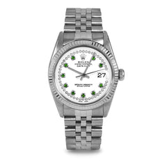 Rolex Datejust 36mm | 16014-WHT-STRE-FLT-JBL