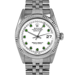 Rolex Datejust 36mm | 16014-WHT-STRE-FLT-JBL