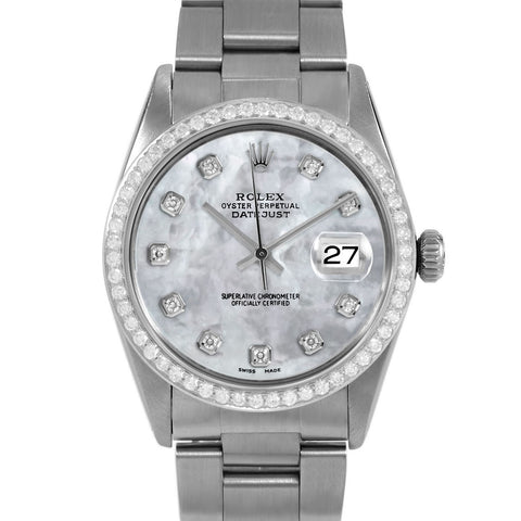 Rolex Datejust 36mm | 16014-WMOP-DIA-AM-BDS-OYS