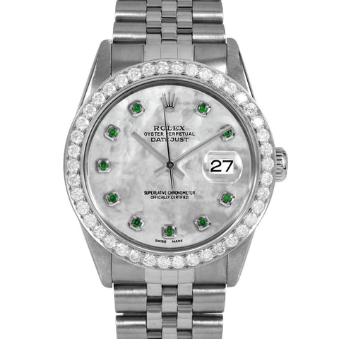 Rolex Datejust 36mm | 16014-WMOP-EMD-AM-25CT-JBL