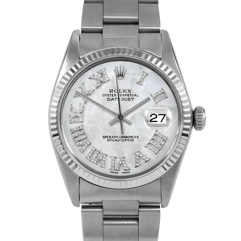 Rolex Datejust 36mm | 16014-WMOP-FDR-FLT-OYS