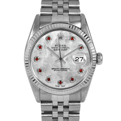 Rolex Datejust 36mm | 16014-WMOP-RBY-AM-FLT-JBL