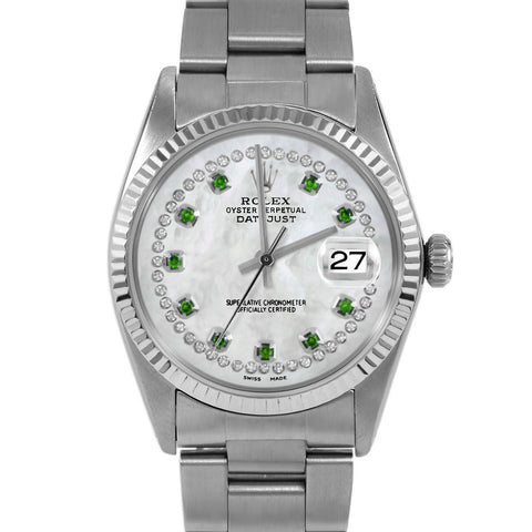 Rolex Datejust 36mm | 16014-WMOP-STRE-FLT-OYS