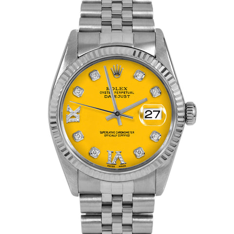 Rolex Datejust 36mm | 16014-YLW-8DR69-FLT-JBL