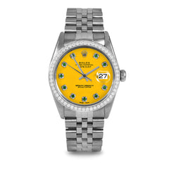 Rolex Datejust 36mm | 16014-YLW-EMD-AM-BDS-JBL