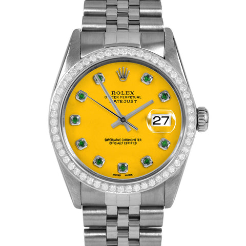 Rolex Datejust 36mm | 16014-YLW-EMD-AM-BDS-JBL