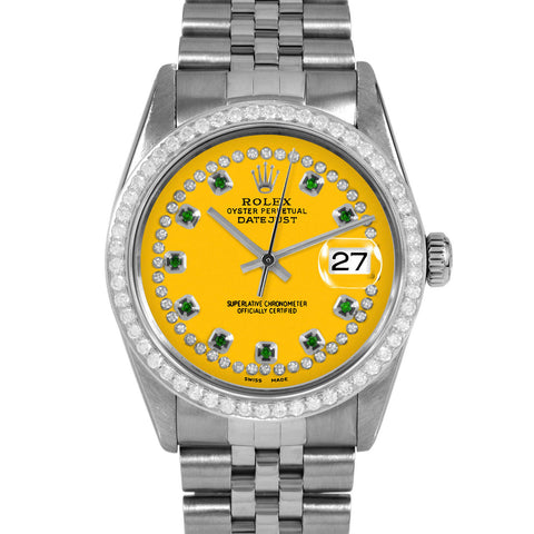 Rolex Datejust 36mm | 16014-YLW-STRE-BDS-JBL