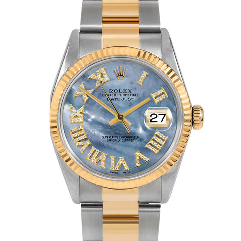 Rolex Datejust 36mm | 16233-BLMOP-FDR-FLT-OYS