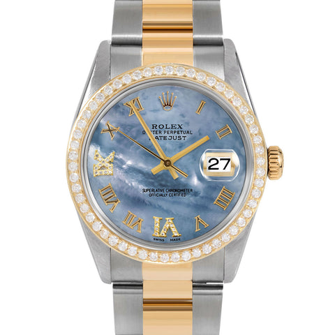 Rolex Datejust 36mm | 16233-BLMOP-RDR69-BDS-OYS