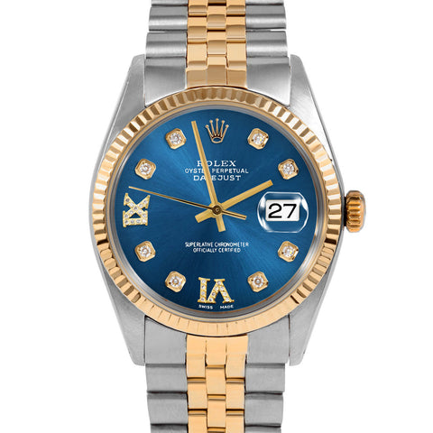 Rolex Datejust 36mm | 16233-BLU-8DR69-FLT-JBL