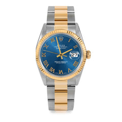 Rolex Datejust 36mm | 16233-BLU-ROM-FLT-OYS