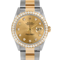 Rolex Datejust 36mm | 16233-CHM-DIA-AM-25CT-OYS
