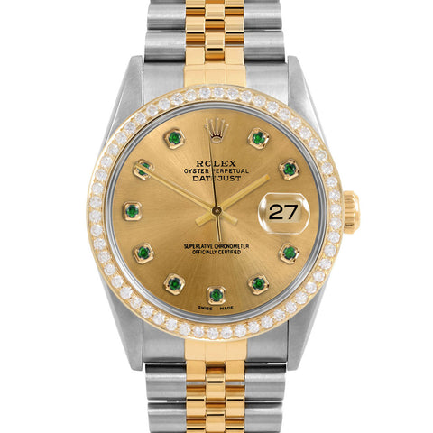 Rolex Datejust 36mm | 16233-CHM-EMD-AM-BDS-JBL