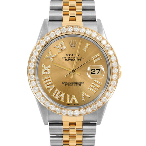 Rolex Datejust 36mm | 16233-CHM-FDR-25CT-JBL