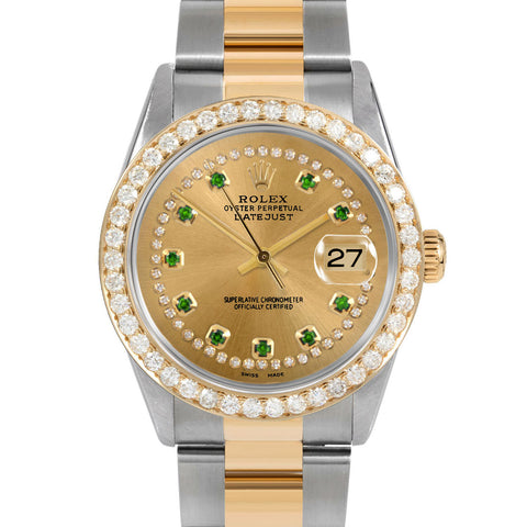 Rolex Datejust 36mm | 16233-CHM-STRE-25CT-OYS