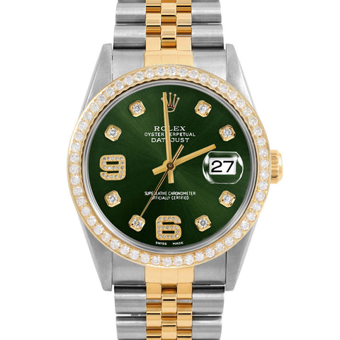 Rolex Datejust 36mm | 16233-GRN-8DA69-BDS-JBL