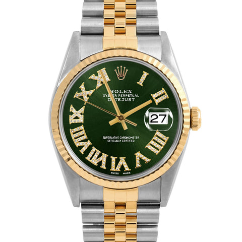 Rolex Datejust 36mm | 16233-GRN-FDR-FLT-JBL