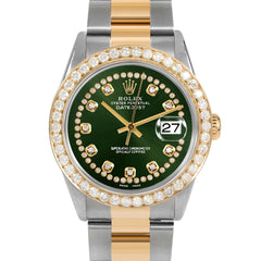 Rolex Datejust 36mm | 16233-GRN-STRD-25CT-OYS