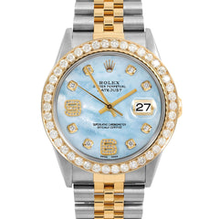 Rolex Datejust 36mm | 16233-LBMOP-8DA69-25CT-JBL