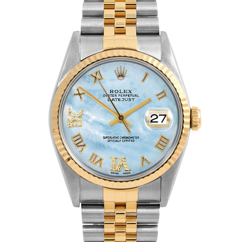 Rolex Datejust 36mm | 16233-LBMOP-RDR69-FLT-JBL